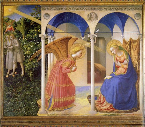 L'Annonciation, par Fra Angelico