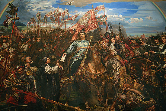 Jan Matejko (1838-1893), Victoire de Jean III Sobieski contre les assiégeants turcs de Vienne (12 septembre 1683)