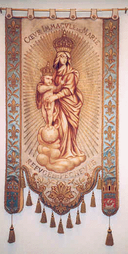 Bannière de Notre Dame des Victoires