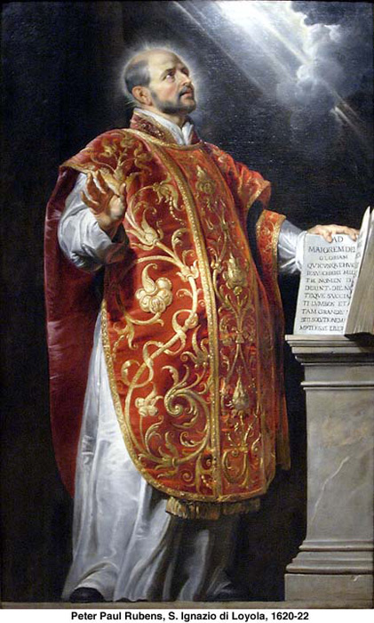 Saint Ignace de Loyola par Rubens