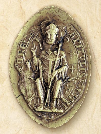 Sceau de Saint Remi, évêque de Reims