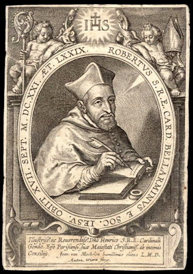 St Robert Bellarmin, religieux (jésuite), évêque et docteur de l'Eglise