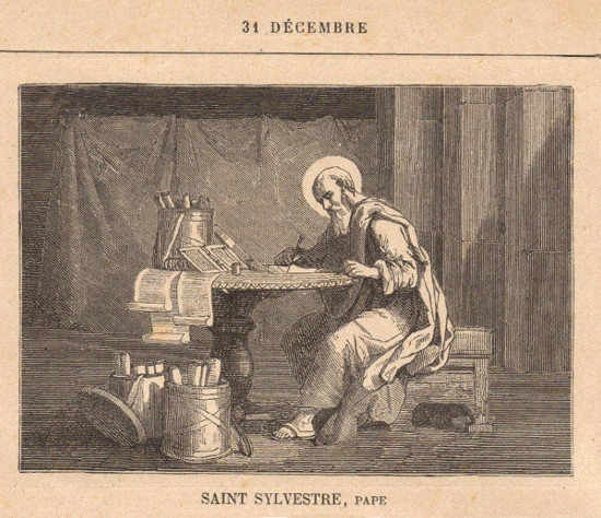 St Sylvestre, pape et confesseur