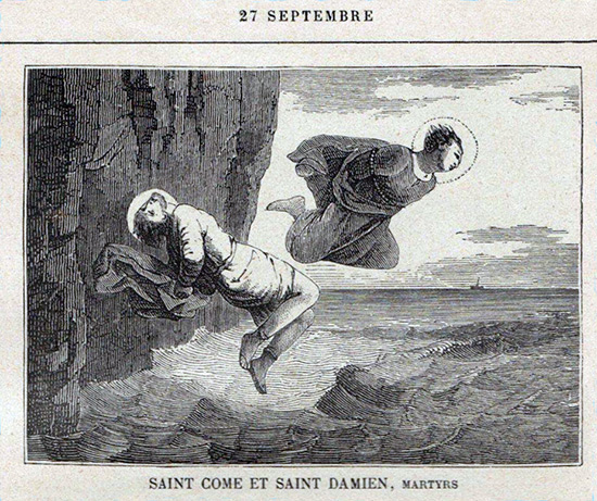 Sts Côme et Damien, médecins martyrs