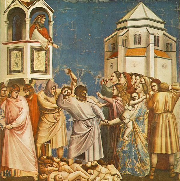 Le Massacre des Innocents, Giotto di Bondone (v.1266-1337)