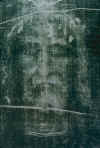 Le Saint-Suaire : Visage du Crucifié (3Ko) - Cliquez pour voir la photo grand format (153Ko)